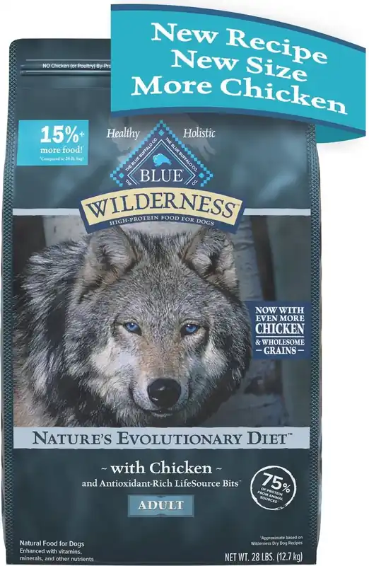 Blue Buffalo Wilderness Chicken With Grains Adult Dry Dog Food