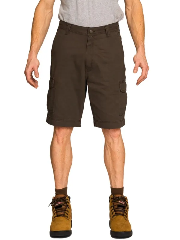 Full Blue Men‘s Cargo Shorts - Brown