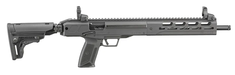 Ruger LC Carbine 5.7x28mm 16.25in Hard-Coat Anodized Semi Automatic Modern Sporting Rifle - 20+1 Rounds