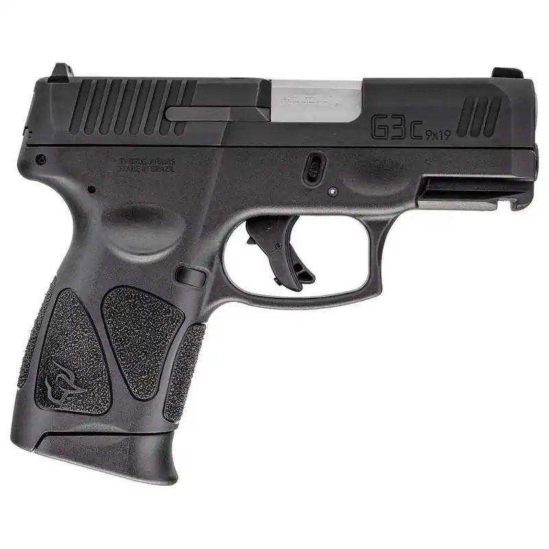 Taurus G3C 9mm Luger 3.2in Matte Black Tenifer Pistol - 12+1 Rounds