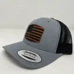 SRVS Loyalty Never Fades Flag Patch Hat - Black/Grey