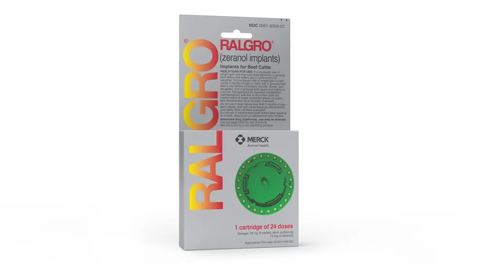 Merck Ralgro Implants- 24 Count