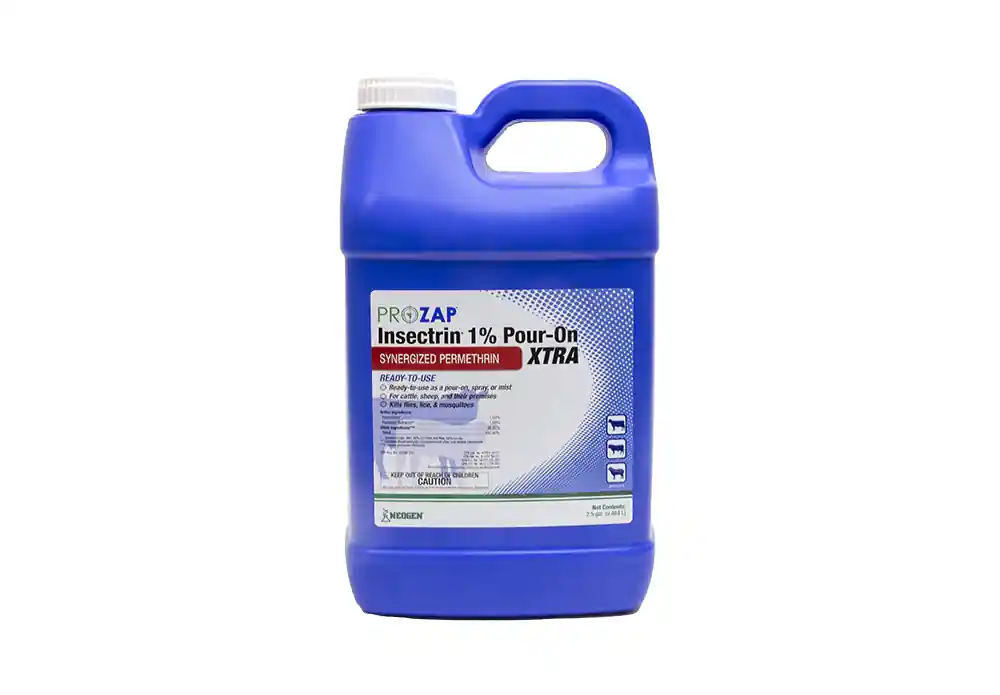 Prozap® Insectrin 1% Pour-On Xtra 1 Gallon