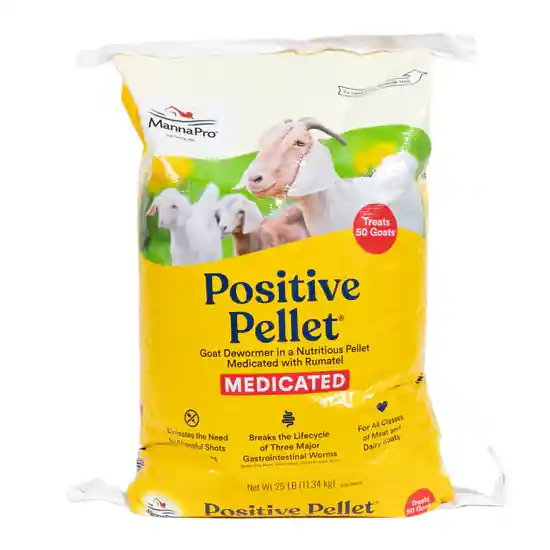 Manna Pro Positive Pellet® Goat De-Wormer - 25 lb