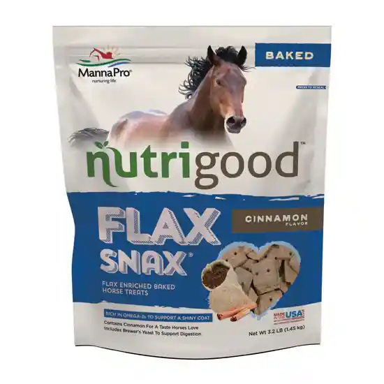Manna Pro Nutrigood™ Flax Snax Equine Treats 3.2lbs
