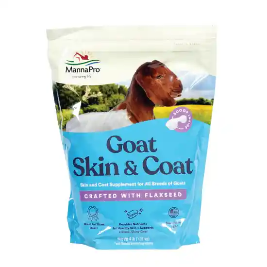 Manna Pro Goat Skin & Coat Supplement Goat Feed Supplement