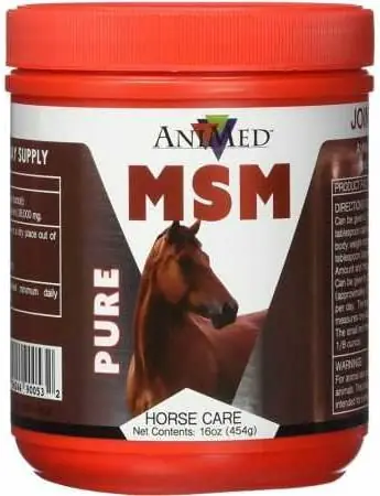 AniMed Pure MSM Supplement for Horses, 1-Pound