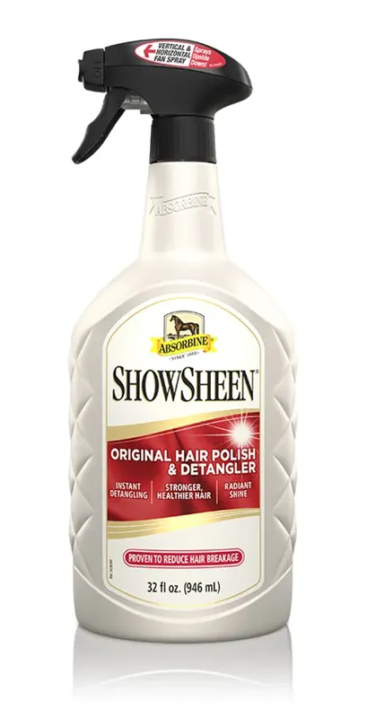 Absorbine ShowSheen® Hair Polish & Detangler - 32 oz. Spray Bottle