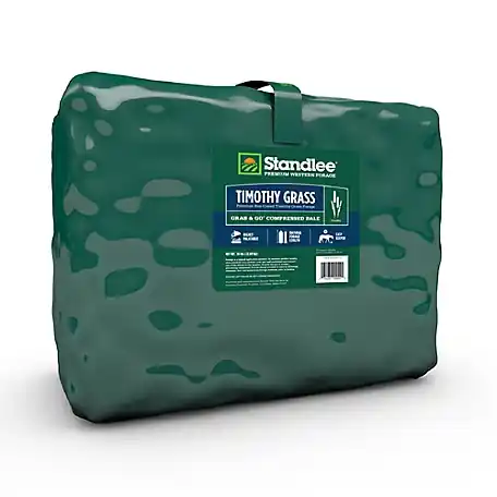 Standlee Premium Timothy Grab & Go Compressed Bale, 50 lbs.