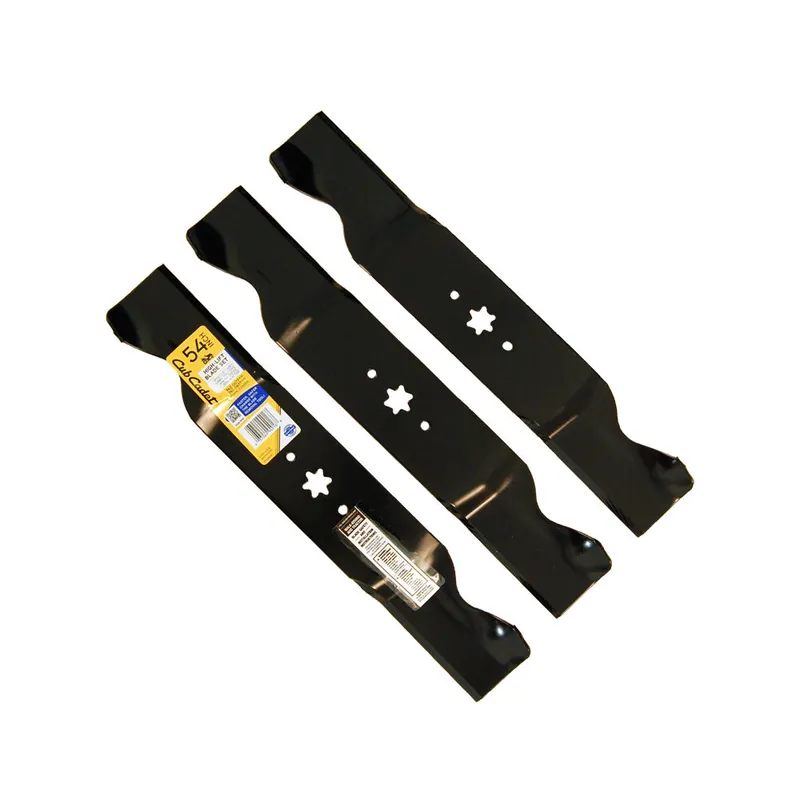 Cub Cadet 2-in-1 Blade Set for 54-inch Cutting Decks 3pk