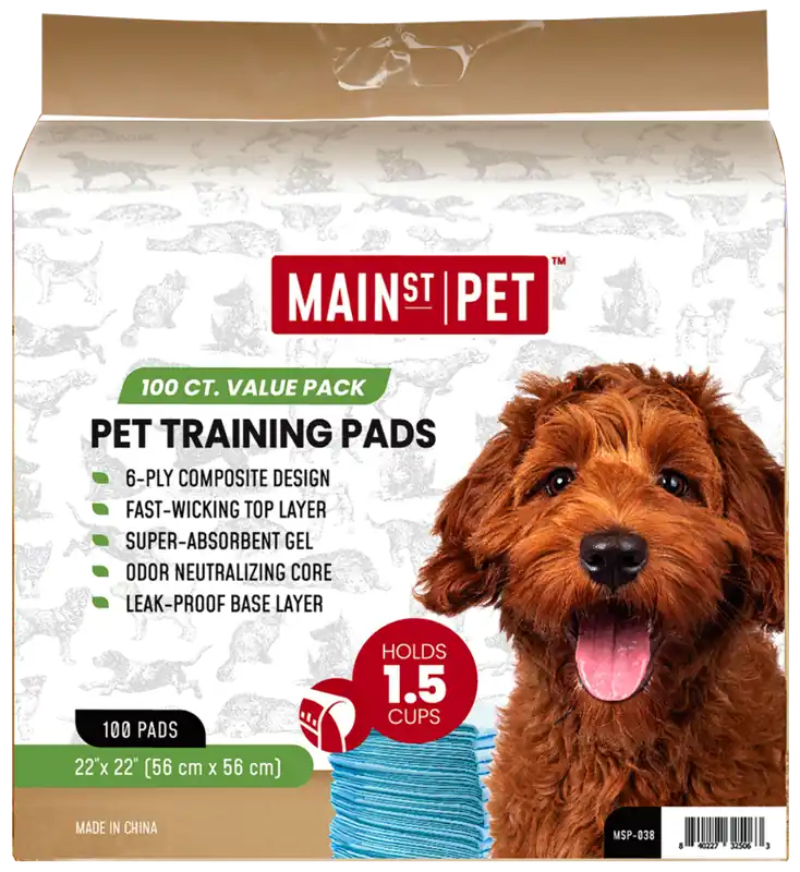 Main St. Pet™ 22" x 22" Pet Training Pads 100 CT Value Pack