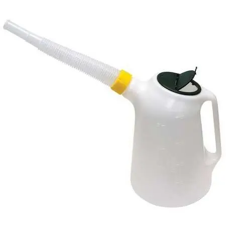WirthCo Funnel King 5 Liter Translucent High Density Graduated Measuring Container