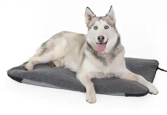 K&H Lectro-Soft™ Outdoor Heated Pet Bed Gray