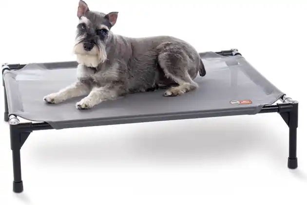 K&H All Weather Pet Cot - Medium Grey