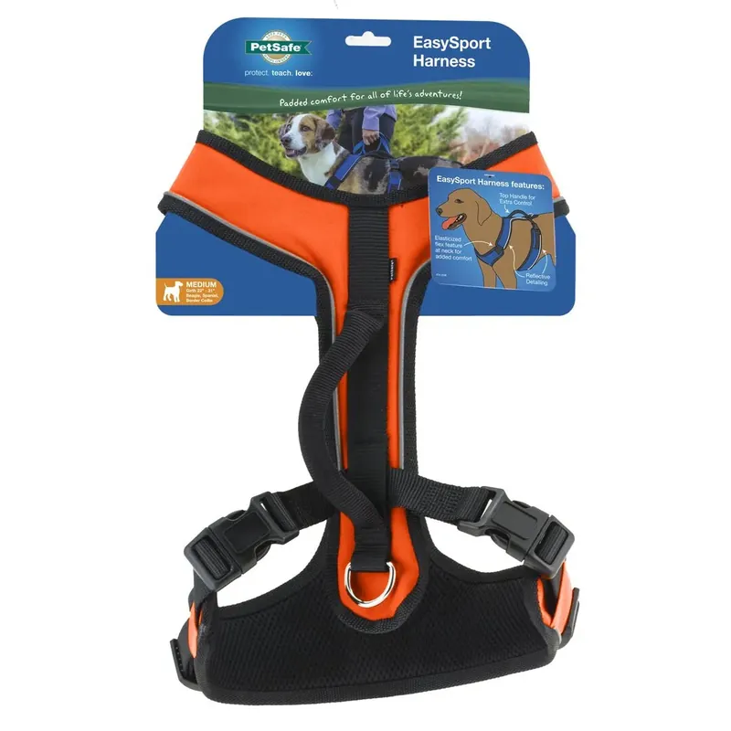 PetSafe EasySport Harness Medium Orange