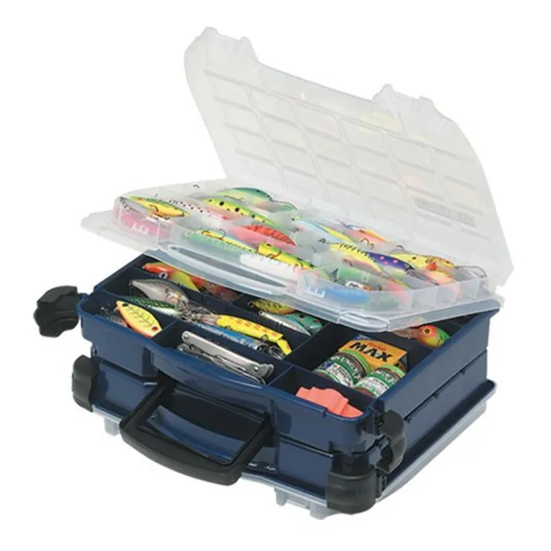 Plano LockJaw™ Double Satchel Tackle Box - Navy