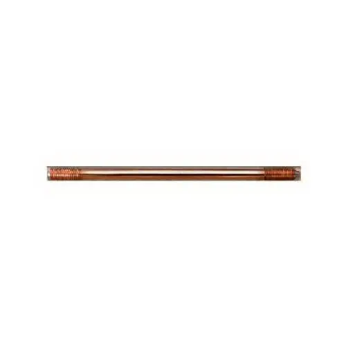 nVent ERICO 611380UPC Grounding Rod, 1/2 in Dia Nominal, 8 ft