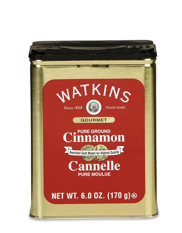 Watkins CINNAMON, PURE GROUND, 6 OZ.