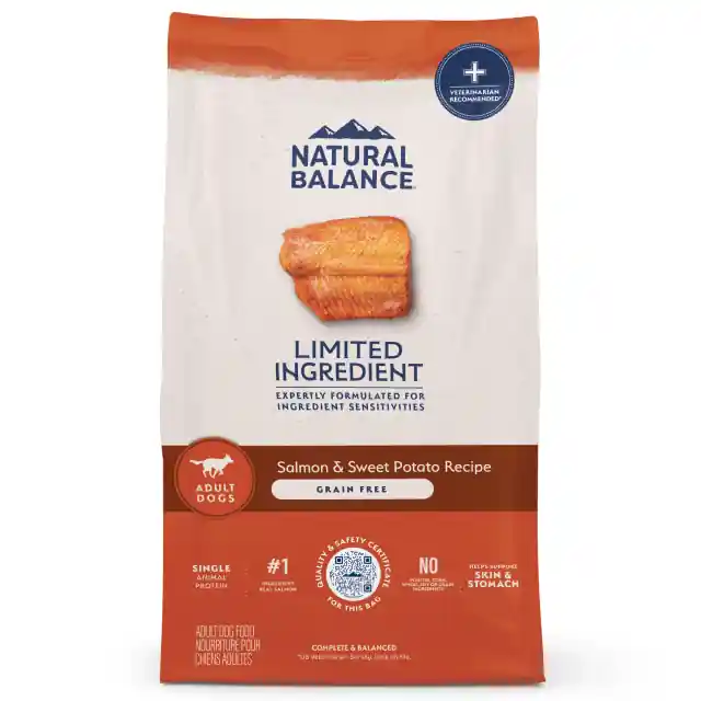 Natural Balance Limited Ingredient Grain-Free Salmon & Sweet Potato Recipe Dry Dog Food