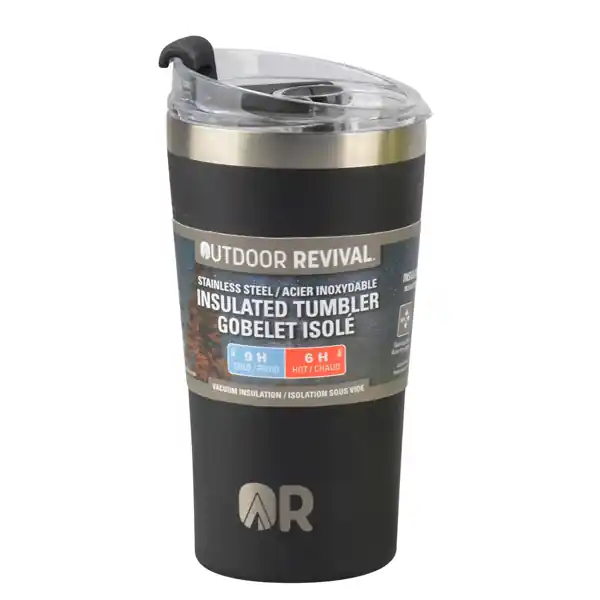 Outdoor Revival - 20oz Insulated Tumbler Black Out