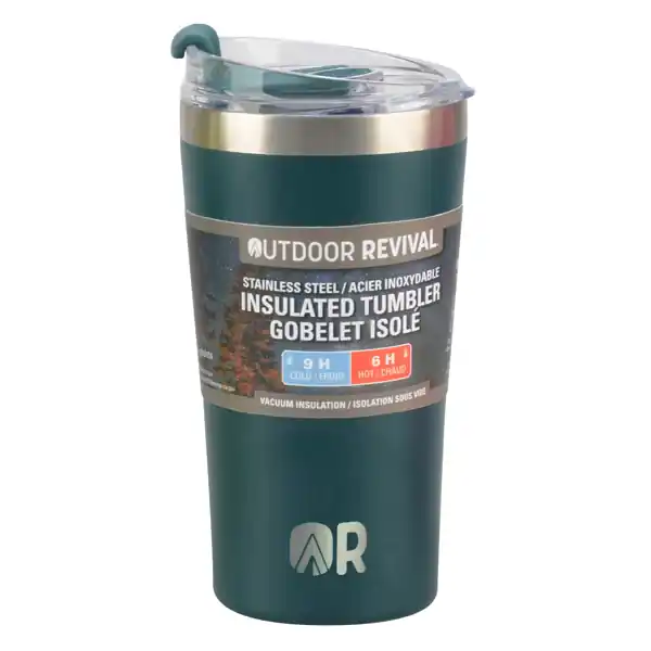 Outdoor Revival - 20 oz. Insulated Tumbler Teal Blue