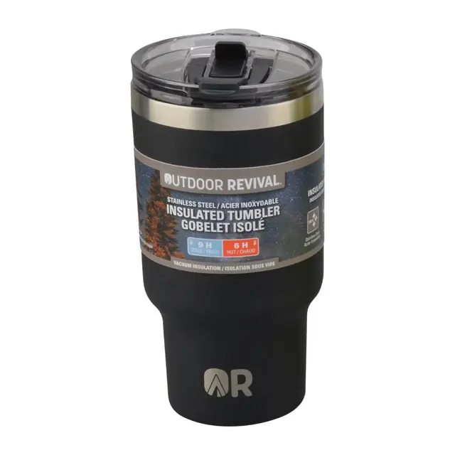 Outdoor Revival - 30 oz. Insulated Tumbler Black