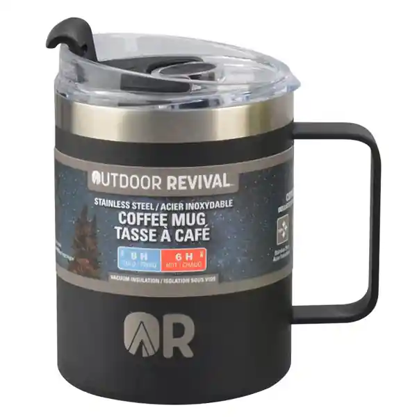 Outdoor Revival - 12 oz. Insulated Coffee Mug Black