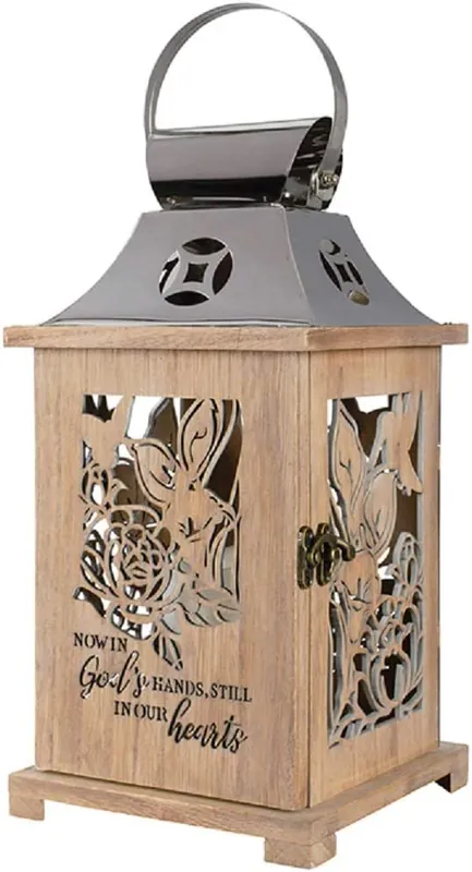 Carson Home Accents God‘s Hands Cutout Lantern