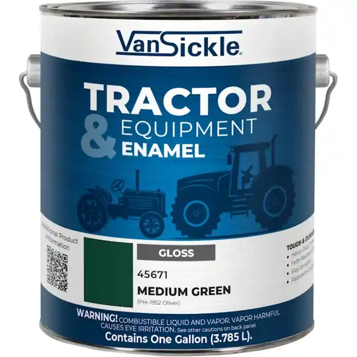 Van Sickle Paint 45671 Tractor & Equipment Enamel Gloss Paint - Medium Green (Pre-1952 Oliver) - 1 Gallon