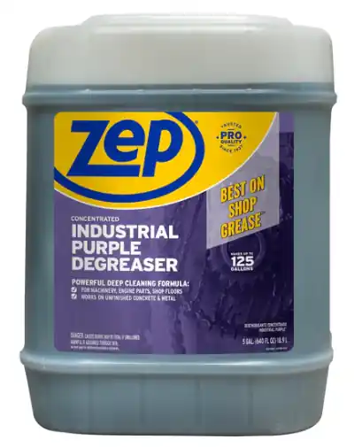 ZEP INDUSTRIAL PURPLE CLEANER AND DEGREASER CONCENTRATE - 5 GALLON