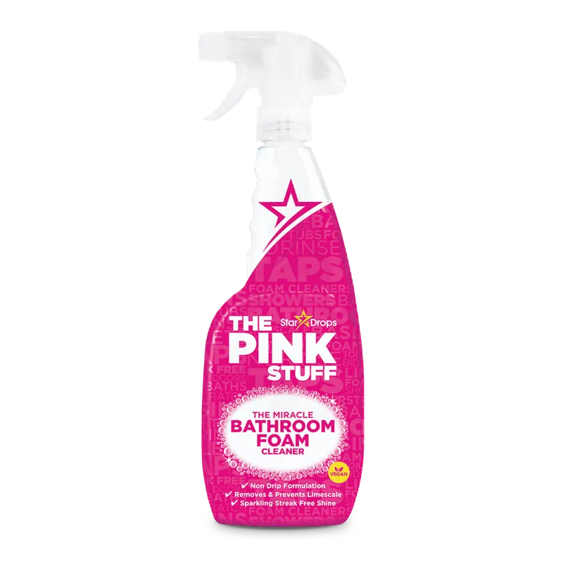 The Pink Stuff Miracle Bathroom Foam Cleaner 25.4 oz.