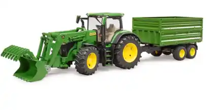 Bruder 09828 John Deere 7R 350 w/ Front Loader and Tipping Trailer 30.10.10
