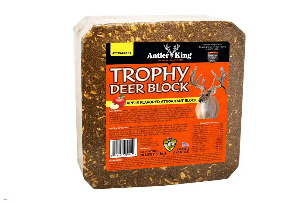 Antler King Deer Trophy Protein Block Deer Attractant 20lb