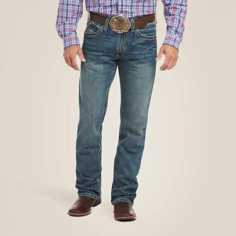 Ariat Men‘s M4 Low Rise Boundary Boot Cut Jean Gulch