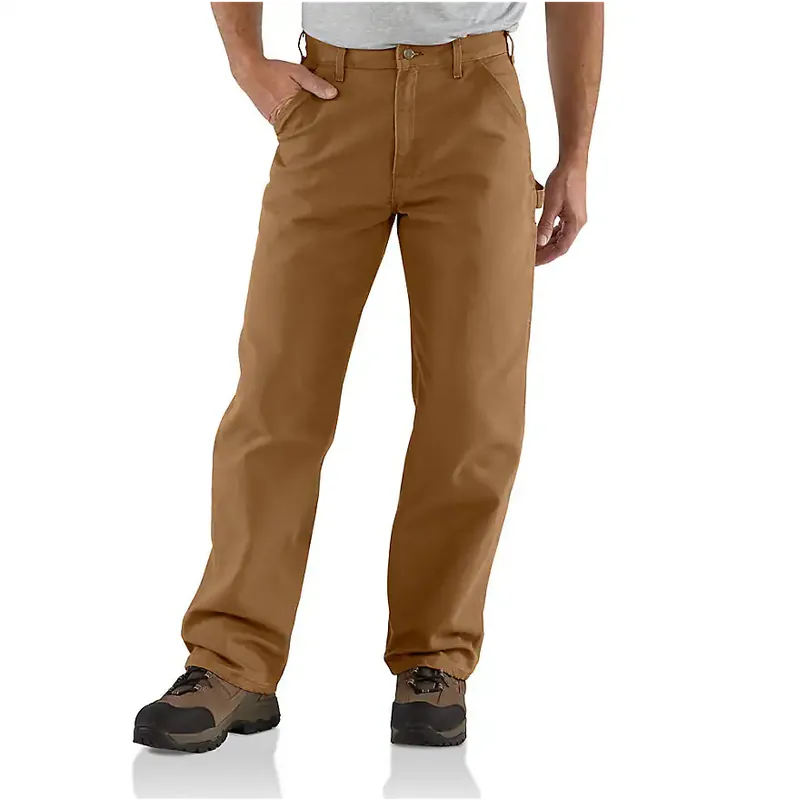 Carhartt Men‘s Loose Fit Washed Duck Utility Work Pant - Carhartt Brown