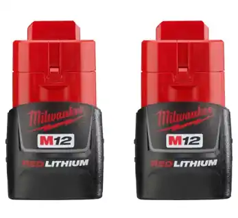 Milwaukee M12 REDLITHIUM™ Compact Battery Two Pack 48-11-2411