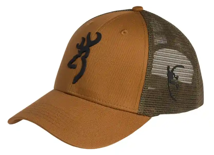 Browning Tradition Mesh Back Cap - Casual Hat - OSFA Rust