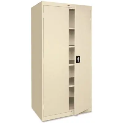 Steel Cabinet USA FS-36 Fixed Shelf Storage Center Putty