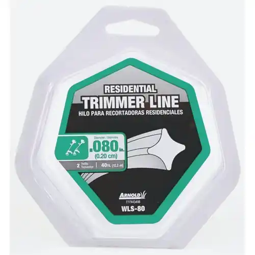 Arnold Residential Trimmer Line .080x40ft WLS-80