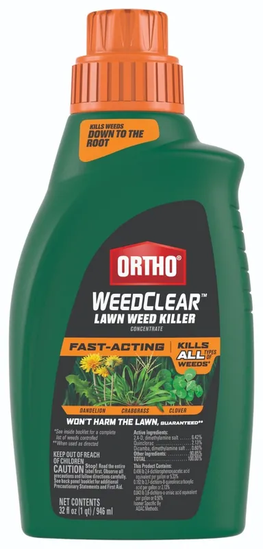Ortho WeedClear Killer For Lawns Concentrate 32oz