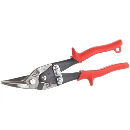 Wiss Metalmaster 9-3/4" Red Left Cut Aviation Snips M1R
