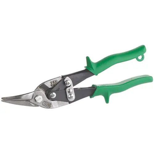 Wiss Metalmaster 9-3/4" Green Right Cut Aviation Snips M2R