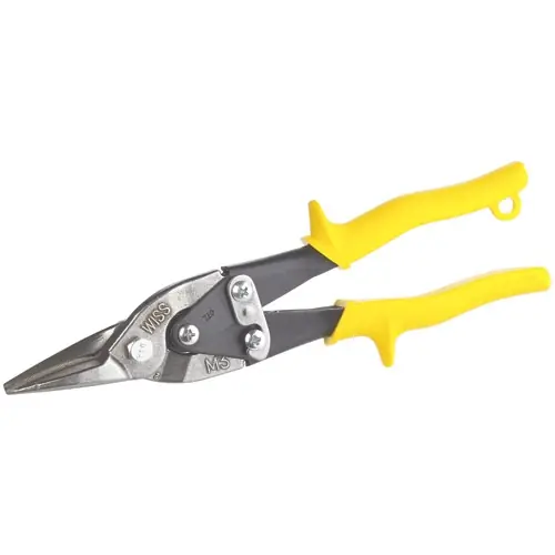 Wiss Metalmaster 9-3/4" Yellow Straight Cut Aviation Snips M3R