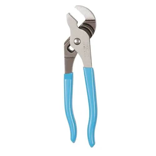 CHANNELLOCK 426 Tongue and Groove Plier, HCS Jaw, 6-1/2 in OAL, Blue Handle