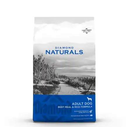 Diamond Naturals Beef Meal & Rice Formula Adult Dry Dog Food 40lb