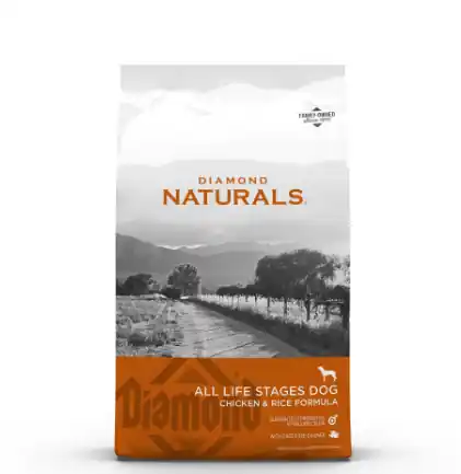 Diamond Naturals All Life Stages Chicken Meal & Rice Formula Adult Dry Dog Food 40lb