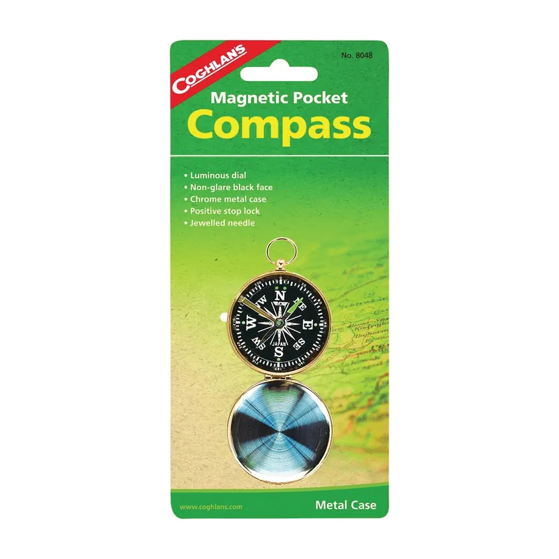 Coghlans Liquid Filled Pocket Compass 8160