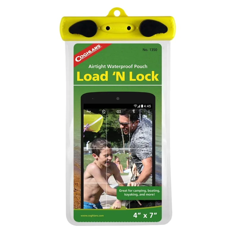 Coghlans Load ‘N Lock Dry Pouch 4x7in 1350