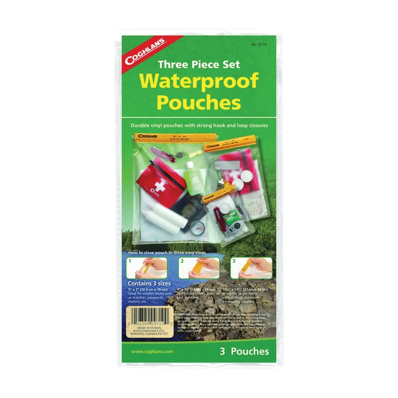 Coghlans Water Resistant Pouch Set 9710