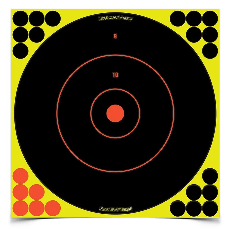 Birchwood Casey SHOOT-N-C Sight-In Target 12in Round 34012